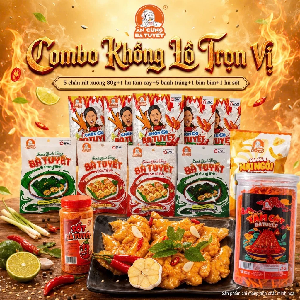 Combo Khổng Lồ Trọn Vị